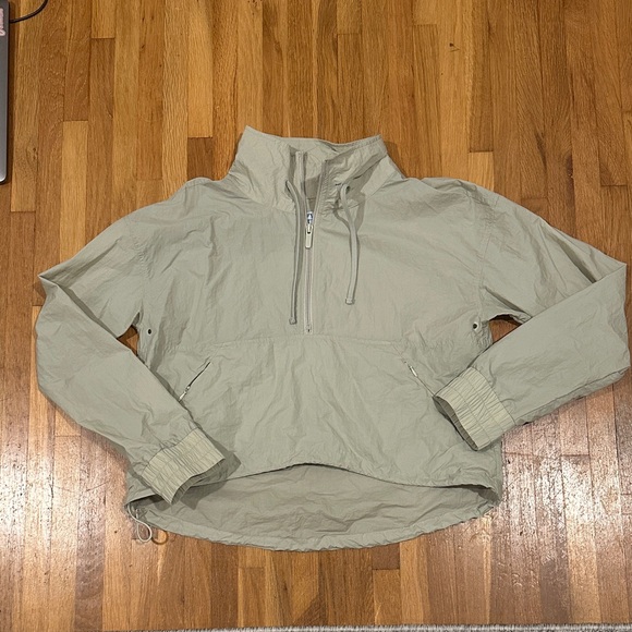 FLX Jackets & Blazers - FLX | Women’s Light Green Quarter-Zip Nylon Pullover